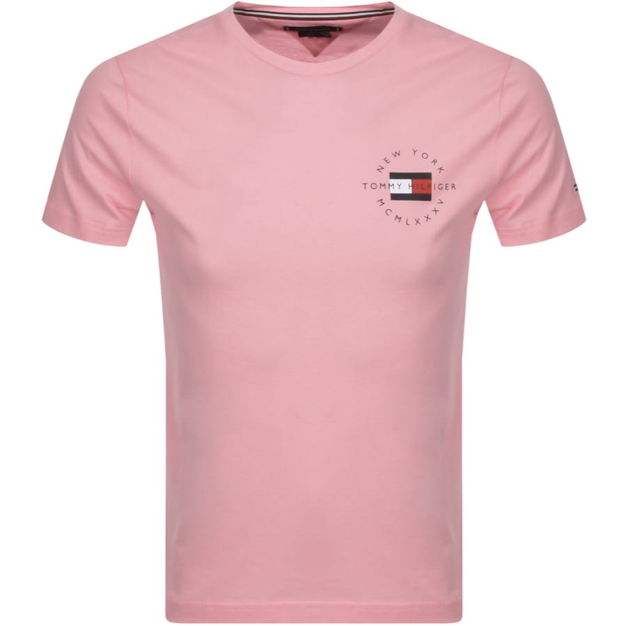 Alternative Image for ProductTommy Hilfiger Circle T Shirt Pink1